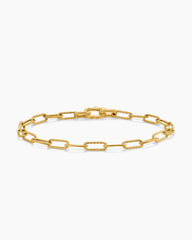 DY Madison® Chain Bracelet in 18K Yellow Gold, 4mm