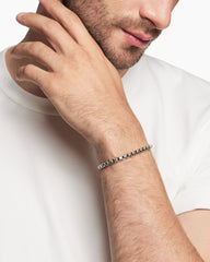 Box Chain Bracelet in Sterling Silver, 5mm