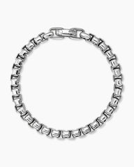 Box Chain Bracelet in Sterling Silver, 7.3mm