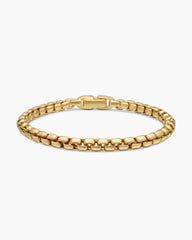 Box Chain Bracelet in 18K Yellow Gold, 5mm