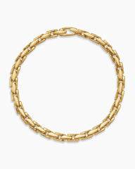 Fluted Chain Bracelet in 18K Yellow Gold, 5mm
