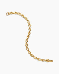 Elongated Box Chain Bracelet in 18K Yellow Gold, 6mm