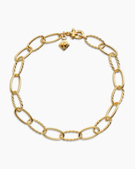 Oval Link Bracelet in 18K Yellow Gold, 11.3mm