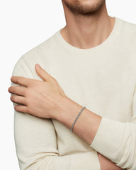 Wheat Chain Bracelet in Sterling Silver, 4mm