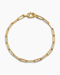 DY Madison® Link Bracelet in 18K Yellow Gold, 3.5mm