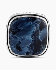 Streamline® Inlay Cufflinks in Sterling Silver with Pietersite, 18mm