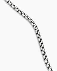 Box Chain Necklace in Sterling Silver, 5.2mm