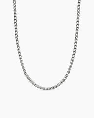 Box Chain Necklace in Sterling Silver, 5.2mm