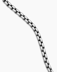 Box Chain Necklace in Sterling Silver, 4.8mm