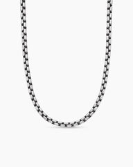 Box Chain Necklace in Sterling Silver, 4.8mm