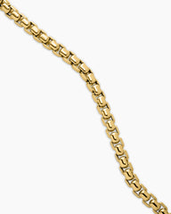 Box Chain Necklace in 18K Yellow Gold, 5mm