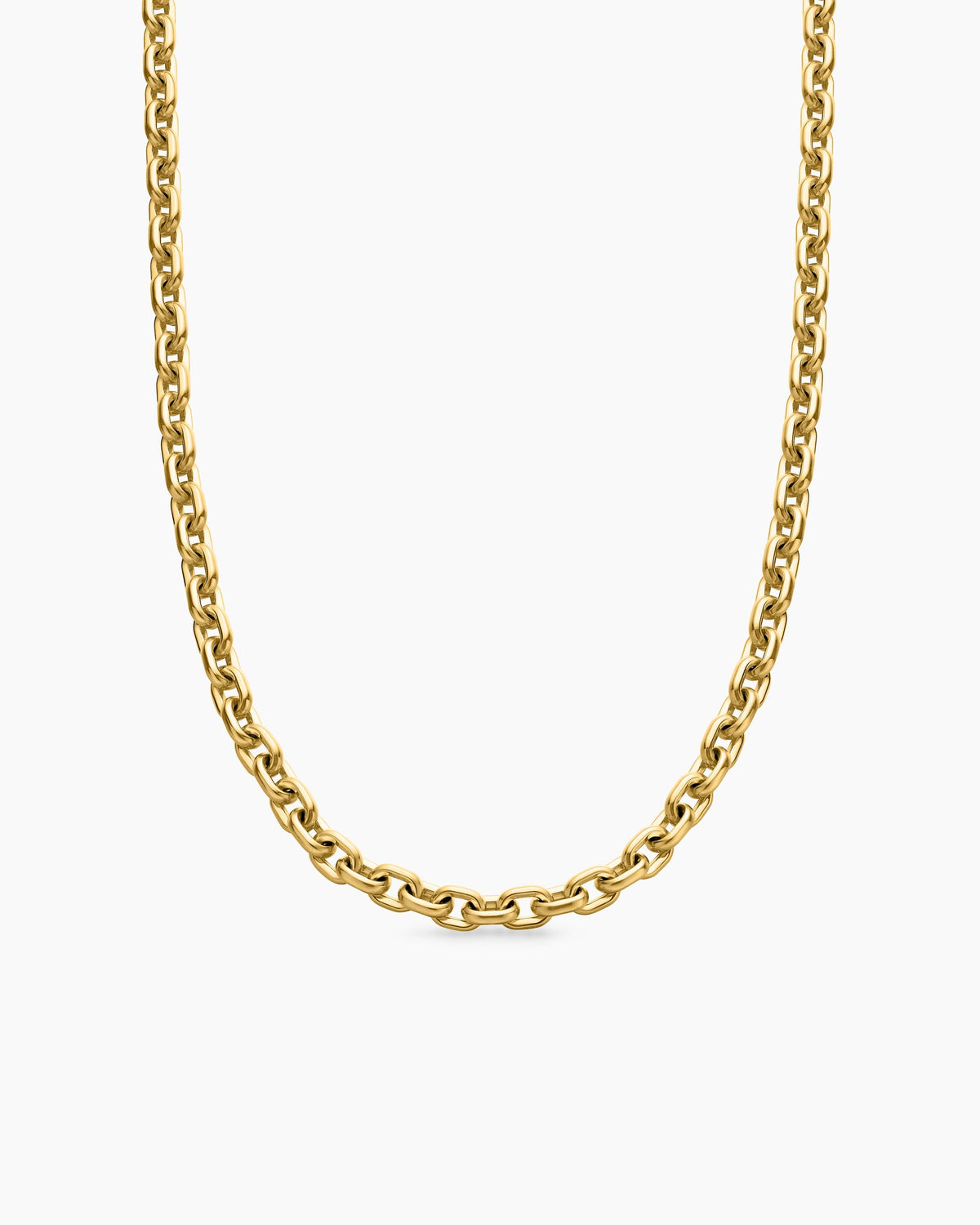 Streamline® Link Necklace in 18K Yellow Gold, 6.5mm