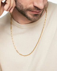 Streamline® Chain Necklace in 18K Yellow Gold, 3.5mm
