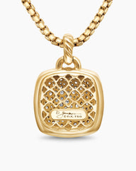 Albion® Pendant in 18K Yellow Gold with Pavé Diamonds, 17mm