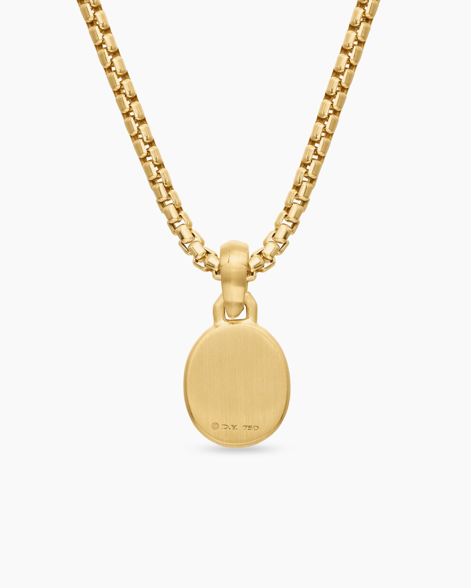 Petrvs® Scarab Pendant in 18K Yellow Gold, 14mm