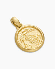 Petrvs® Angel Pendant in 18K Yellow Gold, 13.5mm
