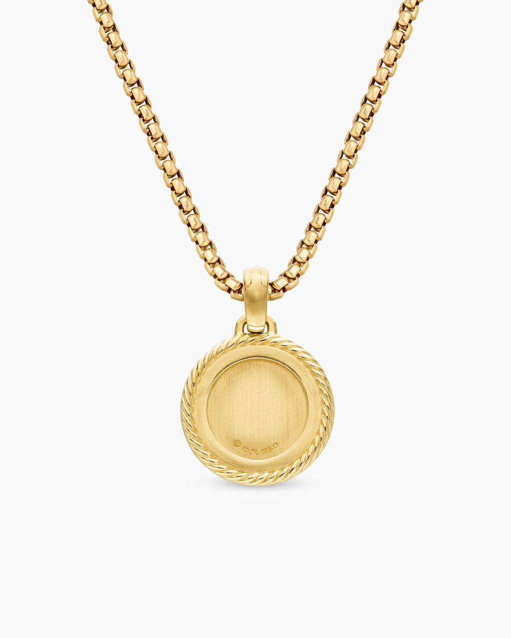 Petrvs® Angel Pendant in 18K Yellow Gold, 13.5mm