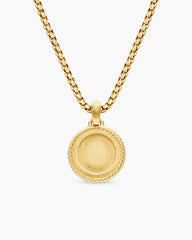 Petrvs® Angel Pendant in 18K Yellow Gold, 13.5mm