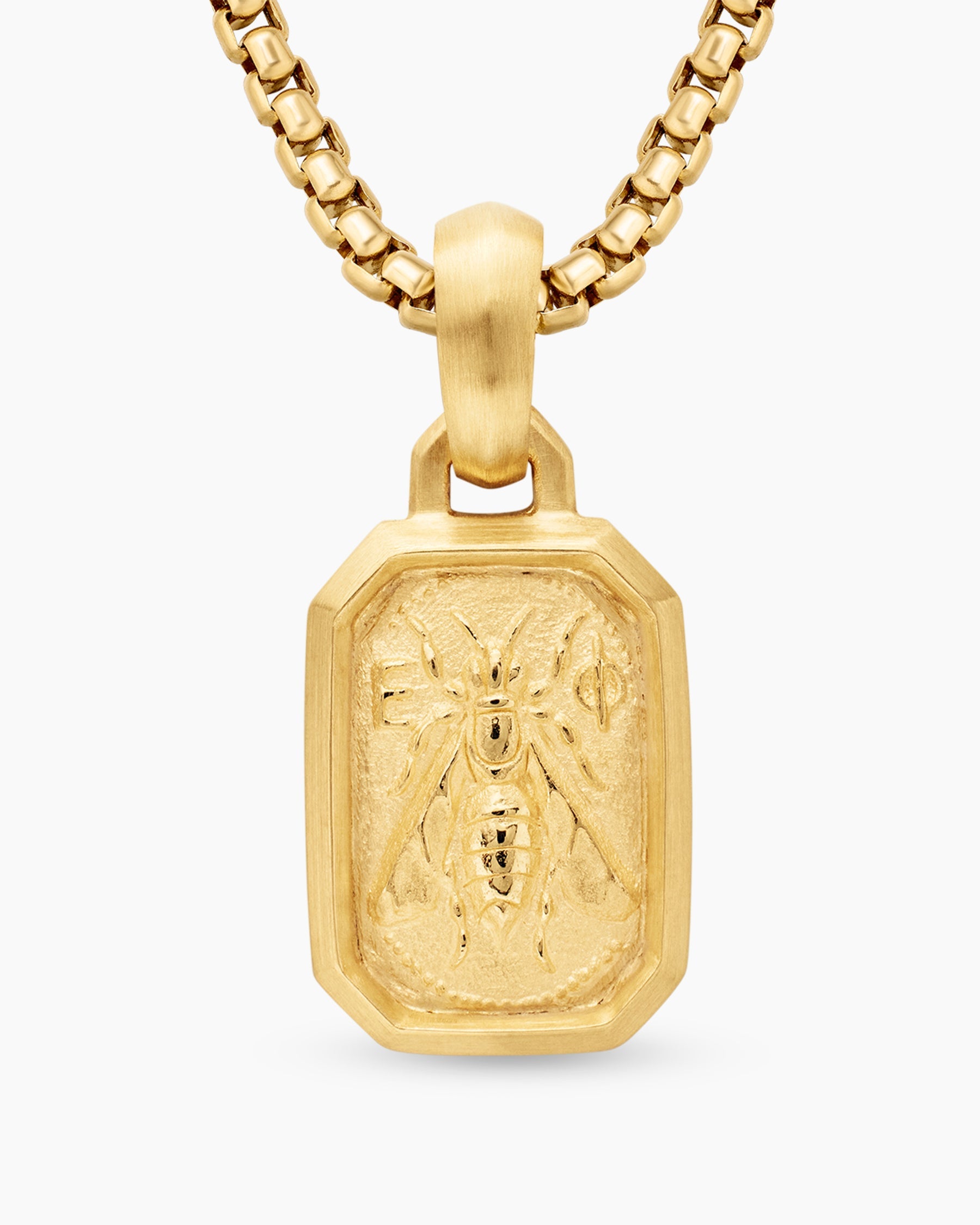 Petrvs® Bee Amulet in 18K Yellow Gold, 15.4mm