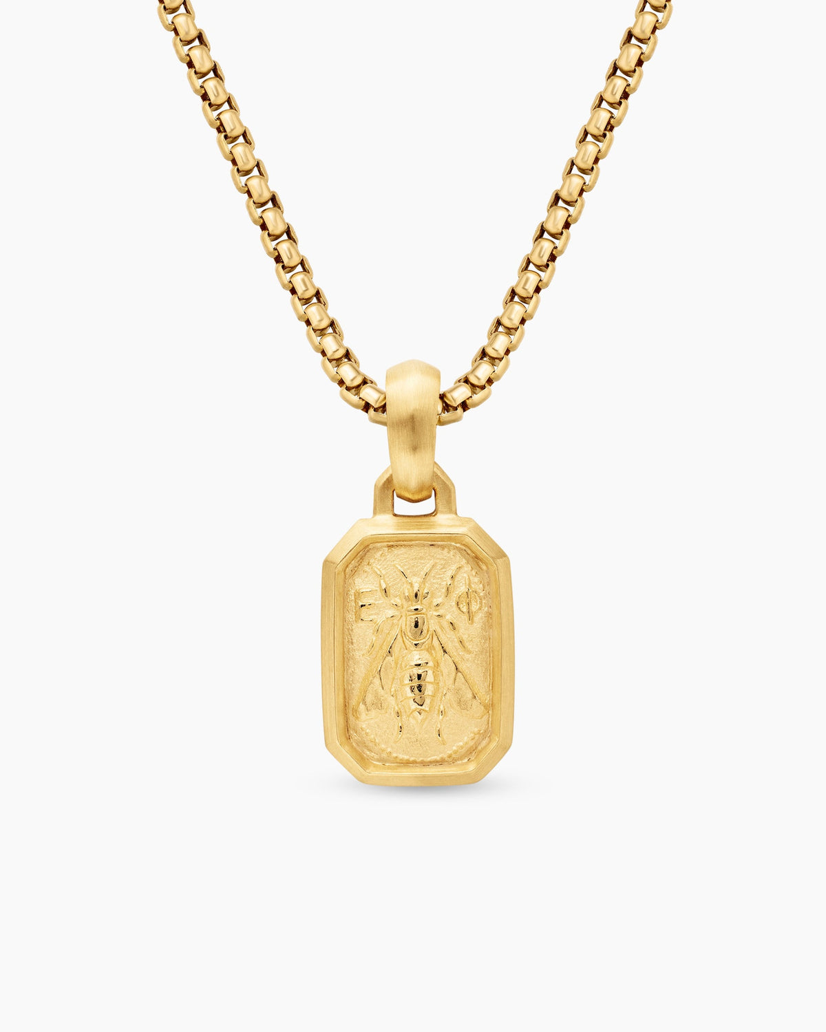 Petrvs® Bee Amulet in 18K Yellow Gold, 15.4mm