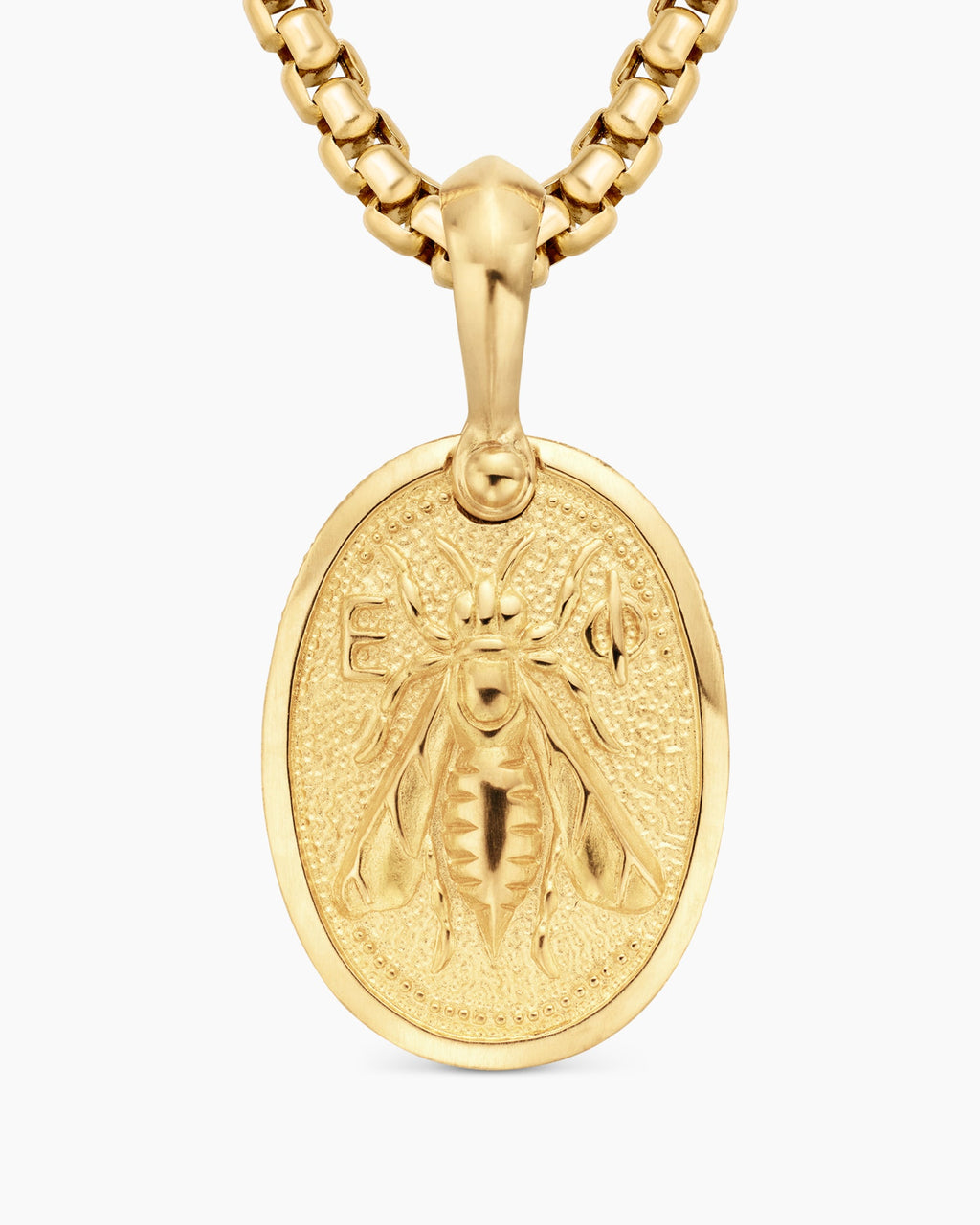 Petrvs® Bee Amulet in 18K Yellow Gold, 17.8mm