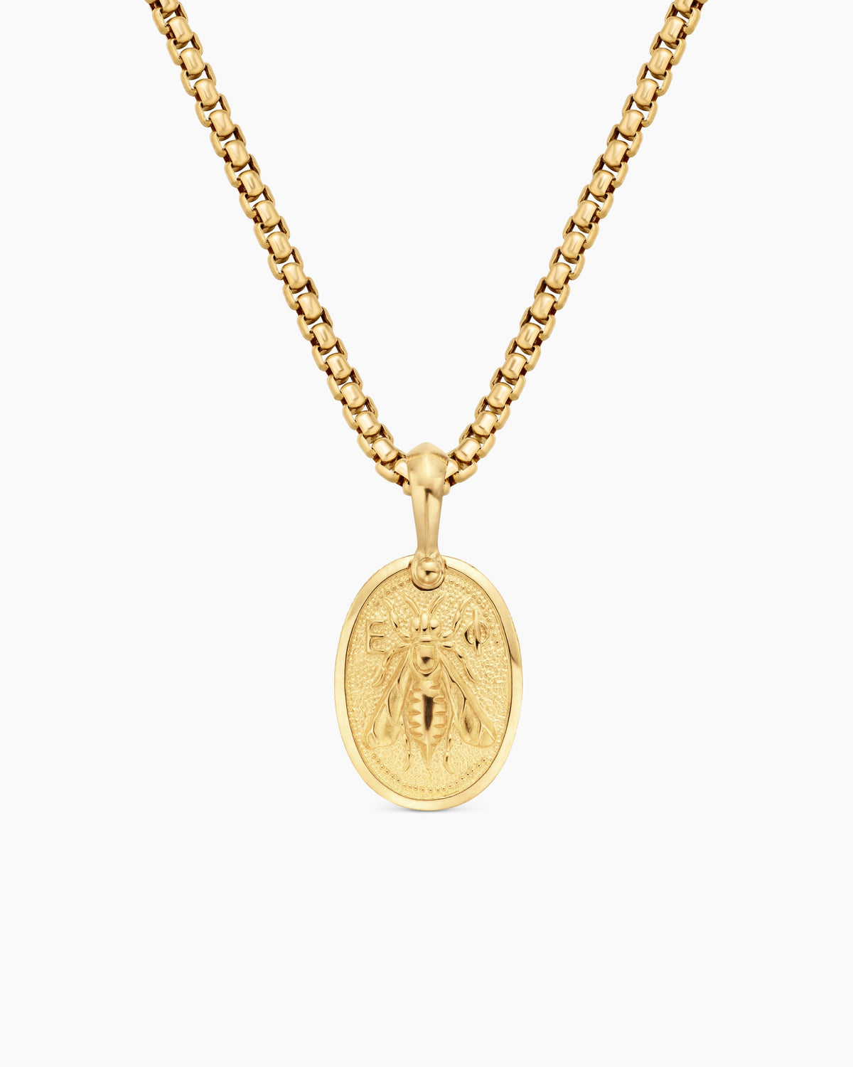 Petrvs® Bee Amulet in 18K Yellow Gold, 17.8mm