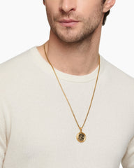 St. Christopher Amulet in 18K Yellow Gold, 26.5mm