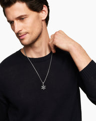 Star of David Amulet in Sterling Silver, 23mm