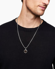 Tree of Life Amulet in Sterling Silver with Bronze, 22.8mm