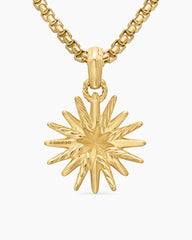 Starburst Charm in 18K Yellow Gold, 21.5mm