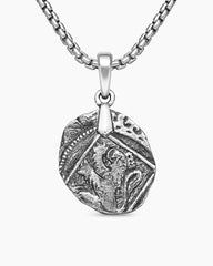 Shipwreck Coin Amulet in Sterling Silver, 28.4mm