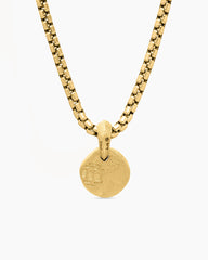 Shipwreck Coin Amulet in 18K Yellow Gold, 10.5mm