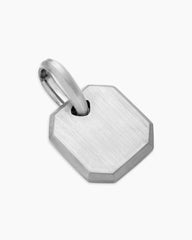 Octagonal Amulet in Platinum, 15mm