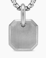 Octagonal Amulet in Platinum, 15mm