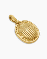 Petrvs® Scarab Amulet in 18K Yellow Gold, 24mm