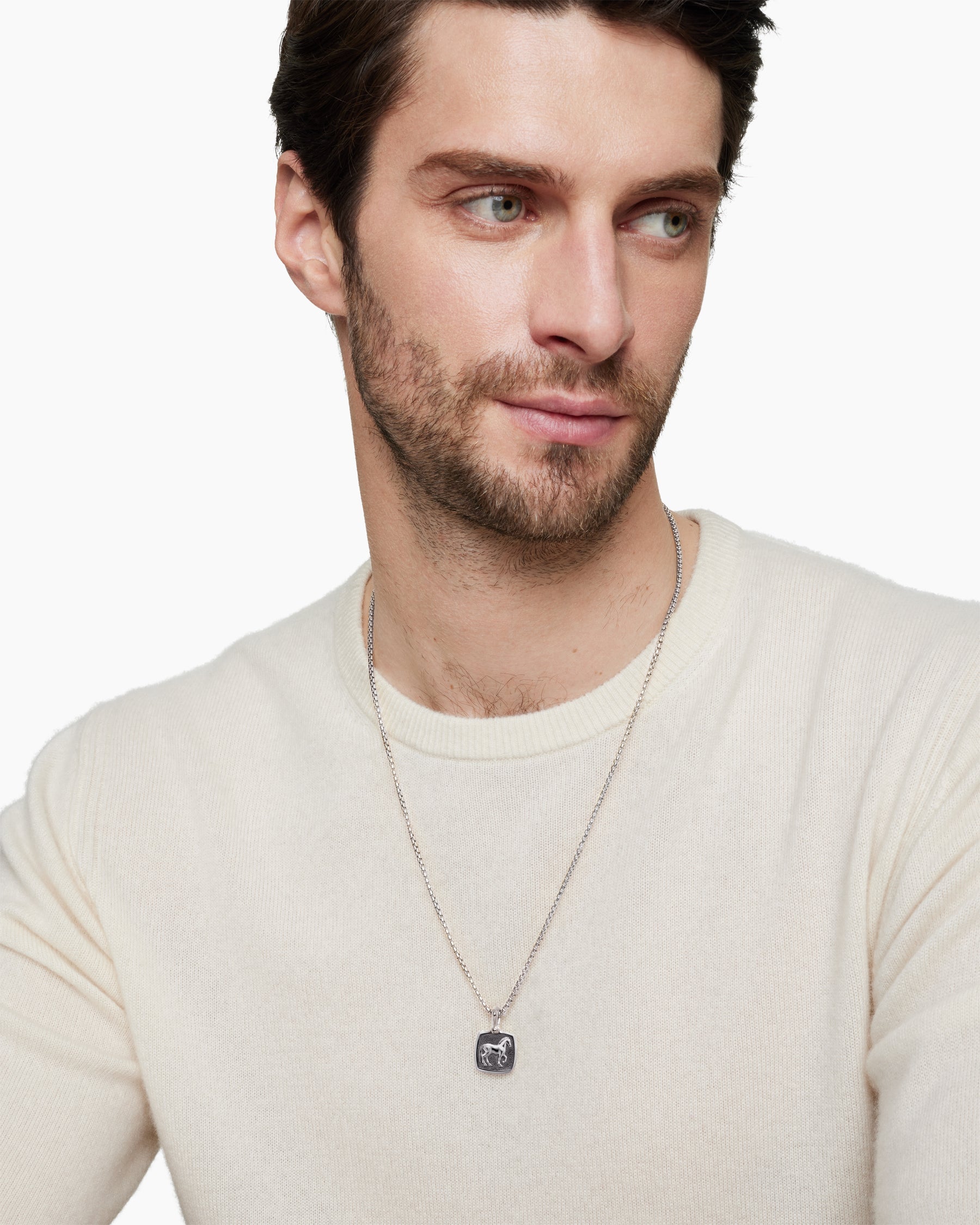 Petrvs® Horse Amulet in Sterling Silver, 19mm