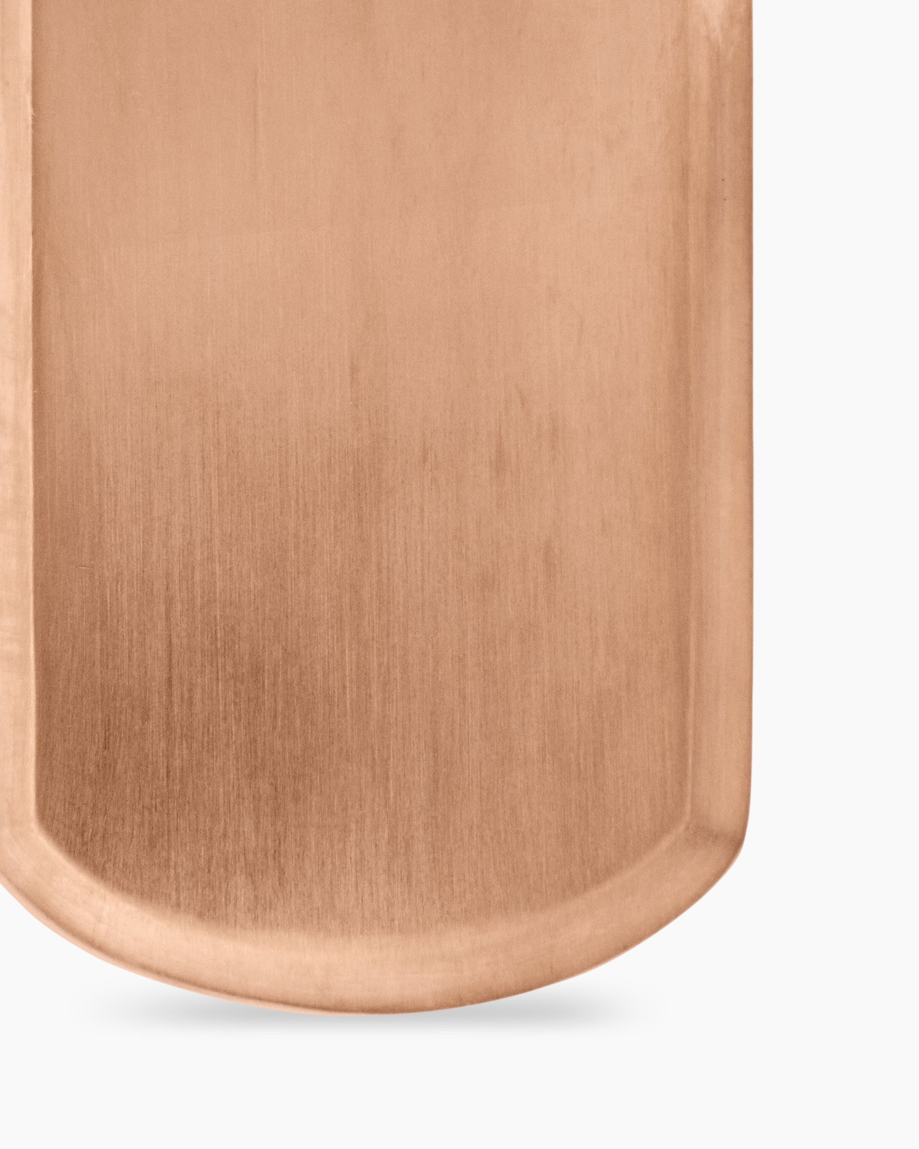 Chevron Tag in 18K Rose Gold, 35mm