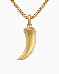 Claw Amulet in 18K Yellow Gold, 30mm