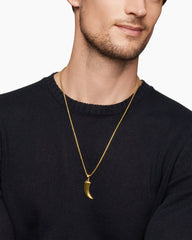 Claw Amulet in 18K Yellow Gold, 30mm