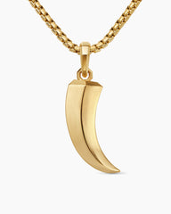 Claw Amulet in 18K Yellow Gold, 30mm