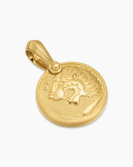 Petrvs® Lion Amulet in 18K Yellow Gold, 19.3mm