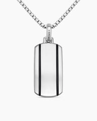 Streamline® Tag in Sterling Silver, 35mm