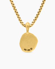 Pisces Amulet in 18K Yellow Gold, 17mm