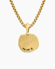 Gemini Amulet in 18K Yellow Gold, 17mm