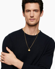 Cancer Amulet in 18K Yellow Gold, 17mm