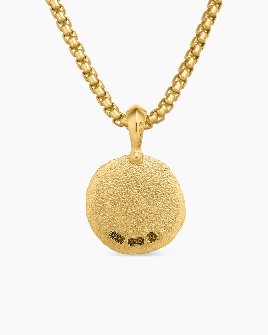Leo Amulet in 18K Yellow Gold, 17mm