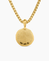 Leo Amulet in 18K Yellow Gold, 17mm