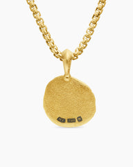 Virgo Amulet in 18K Yellow Gold, 17mm