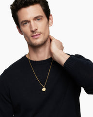 Scorpio Amulet in 18K Yellow Gold, 17mm