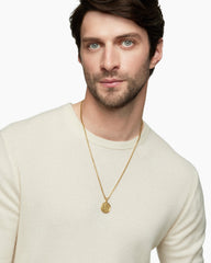 Currency Duality Amulet in 18K Yellow Gold, 24mm